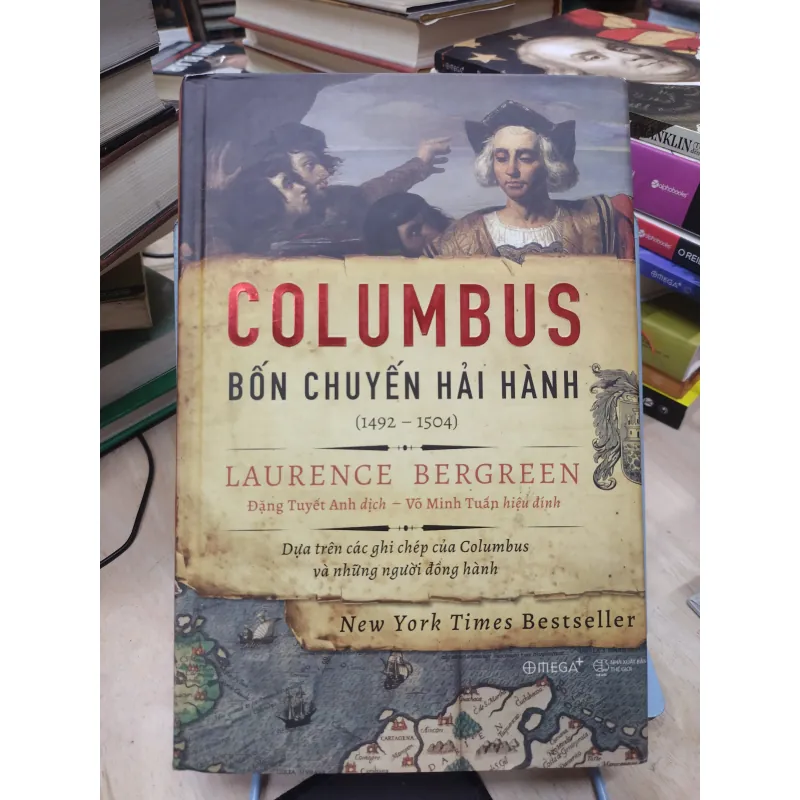 Sách: Columbus Bốn chuyến hải hành (1492 - 1504) - TG: Laurence Bergreen (B2) 755600