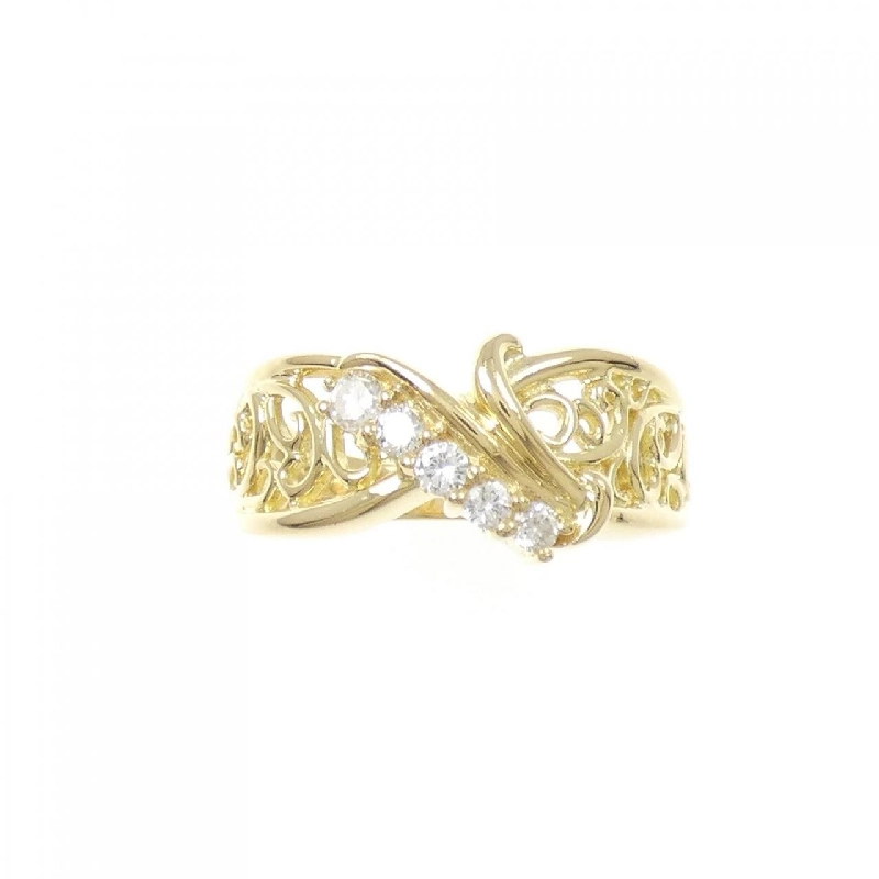 Nhẫn kim cương K18YG 0.20CT - Hàng hiệu Authentic 852621