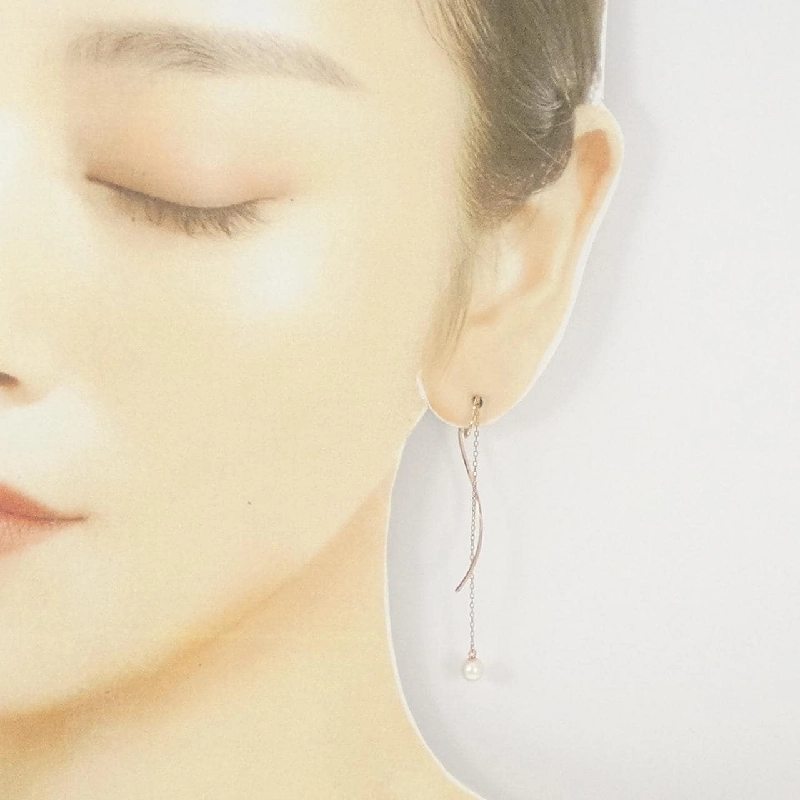 Bông tai ngọc trai nước ngọt 4゜C 5mm 665874