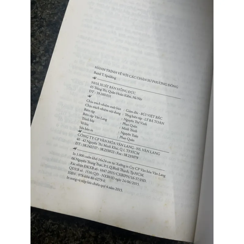 Hành trình về với các chân sư phương Đông Baird T. Spalding 792865