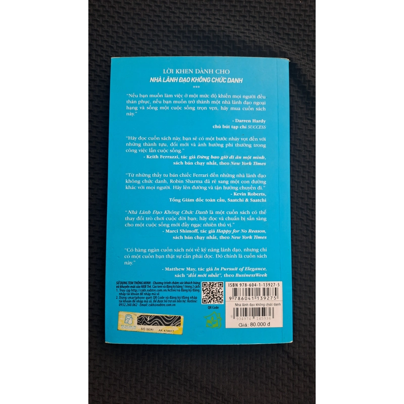 Nhà lãnh đạo không chức danh - Robin Sharma 334211