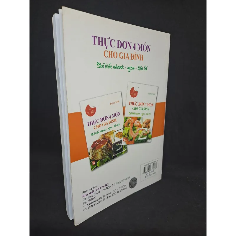 [59K/kg] Thực đơn 4 món cho gia đình 2016 mới 80% HCM1108 442466