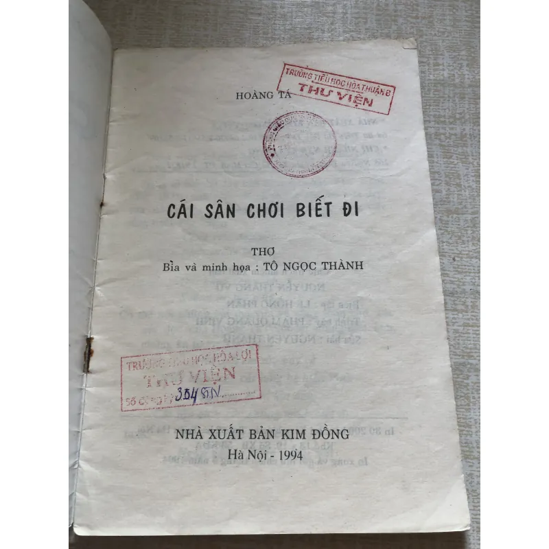 Cái sân chơi biết đi-Thơ Hoàng Tá 971360