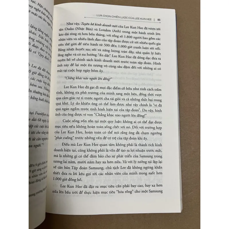 Lee Kun Hee Những lựa chọn chiến lược và kỳ tích Samsung 1024102
