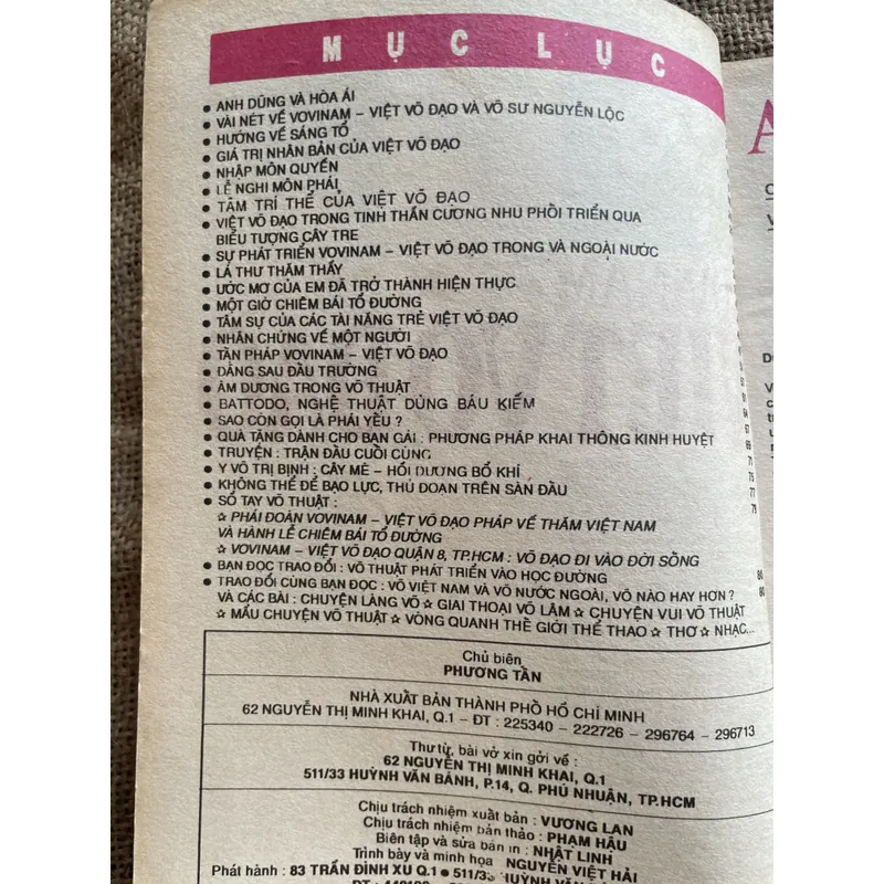 Võ thuật- việt Võ đạo- VOVINAM  688883