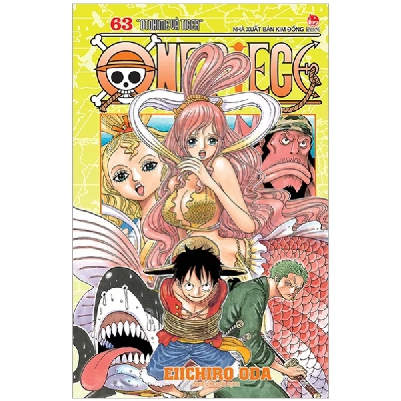 One Piece - Tập 63: Otohime Và Tiger - Eiichiro Oda (Mới 100%) Truyện tranh, NXB Kim Đồng - SÁCH ĐẠI HỌC 486878