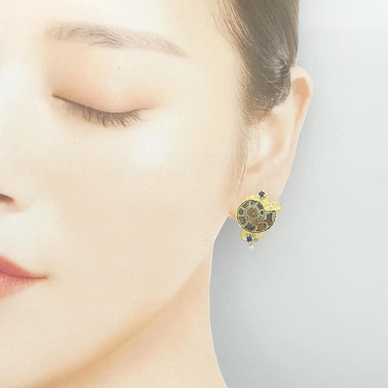 石川暢子 Anmolite Bông tai - Hàng hiệu Authentic 844912