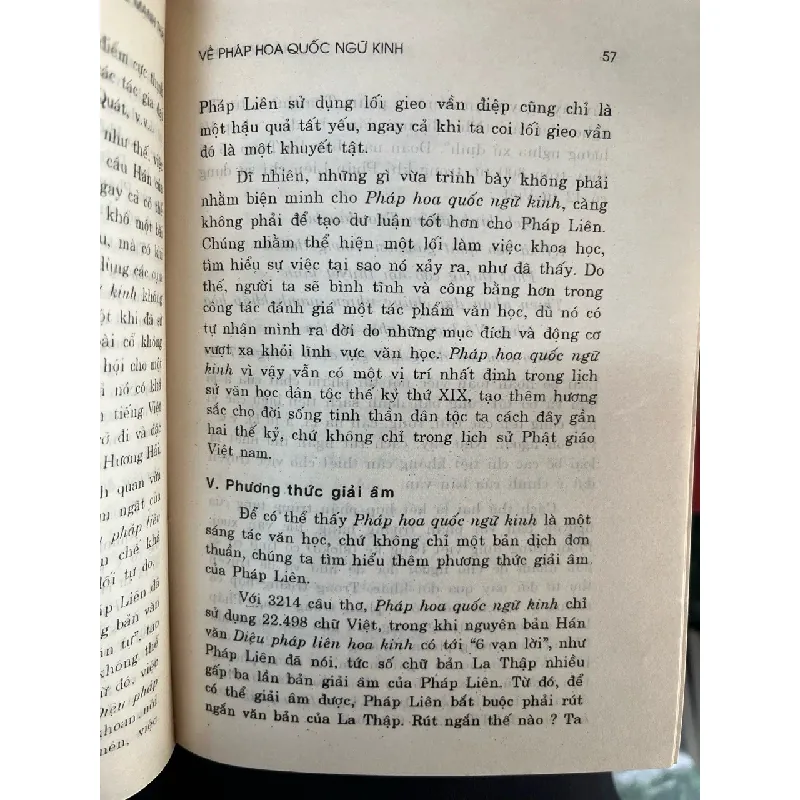 Pháp hoa quốc ngữ kinh - Lê Mạnh Thát 693105