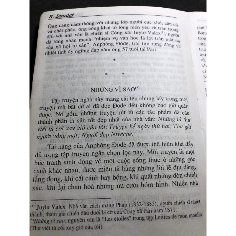 Những vì sao - Truyện ngắn chọn lọc mới 80% ố bẩn có dấu mộc 2006 A. Đauet HPB0906 SÁCH VĂN HỌC 914707