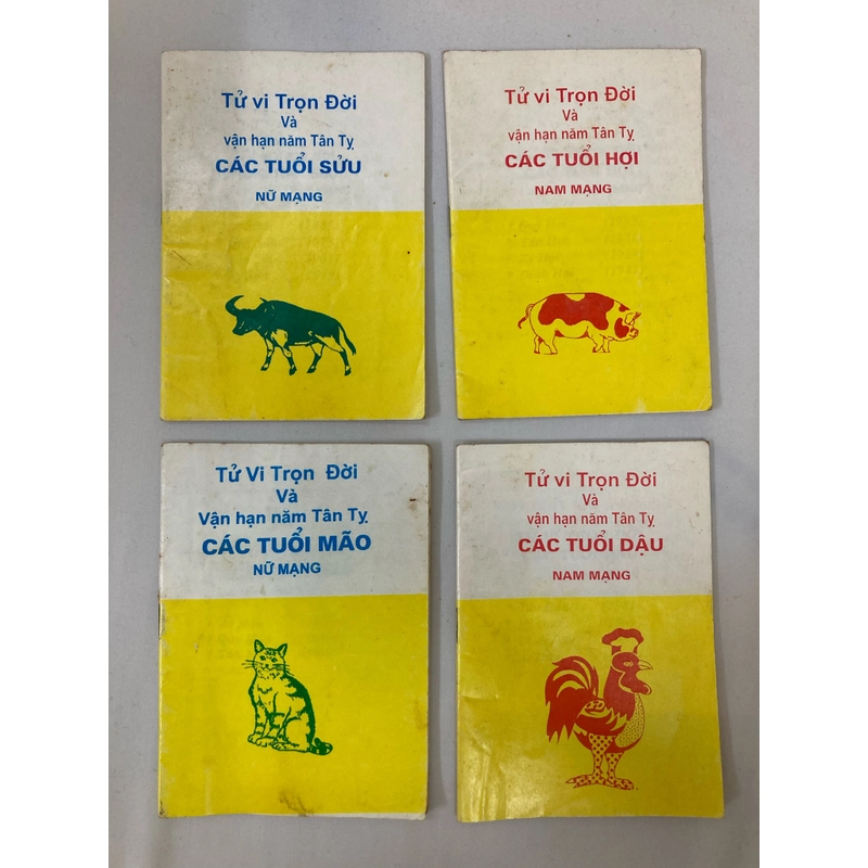 Tử vi trọn đời 4 cuốn  479021