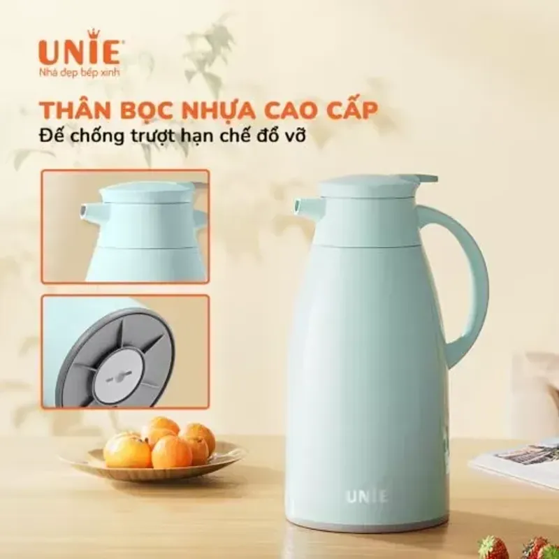 Phích giữ nhiệt UNIE UKW06 – Giữ nhiệt hiệu quả, ruột thủy tinh cao cấp 572317