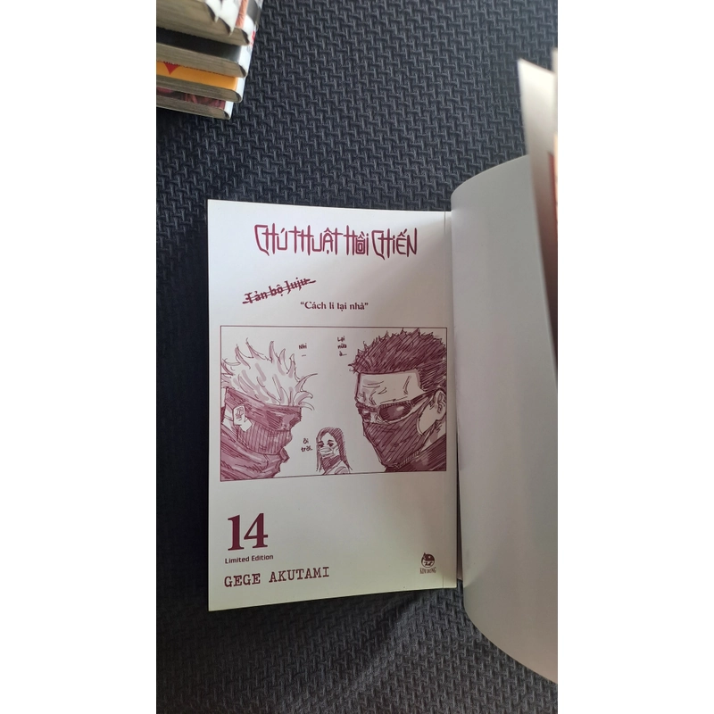 Chú thuật hồi chiến ( lẻ tập 1- 7, tập 14 lim) 498475