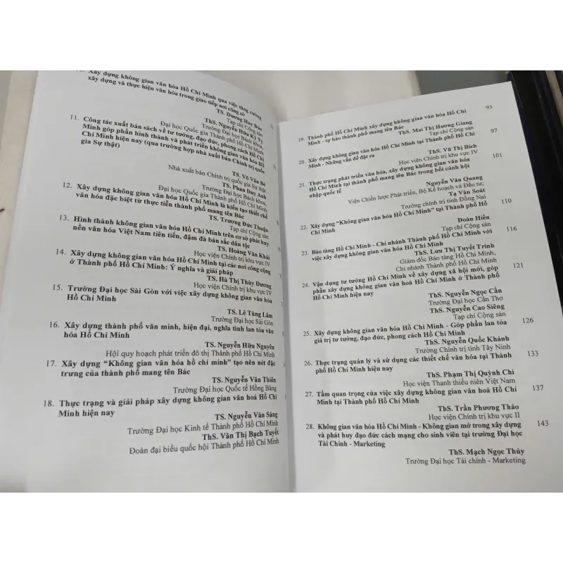 GIẢI PHÁP XÂY DỰNG KHÔNG GIAN VĂN HÓA HỒ CHÍ MINH TẠI THÀNH PHỐ HỒ CHÍ MINH 996497
