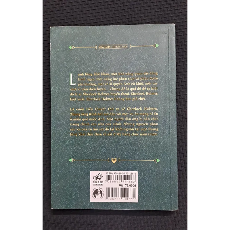 Thung lũng kinh hãi - Sir Athur Conan Doyle 717645