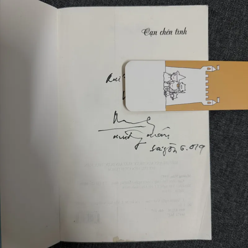 Cạn chén tình (CHỮ KÝ TÁC GIẢ) - Mường Mán 998013