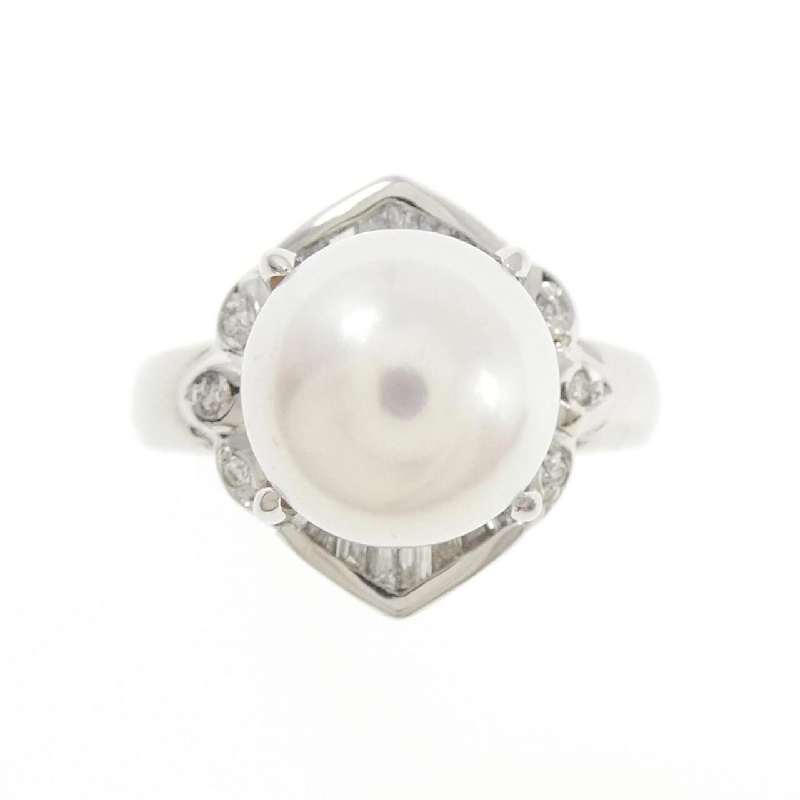 Nhẫn ngọc trai Akoya PT900 9.5mm 668826