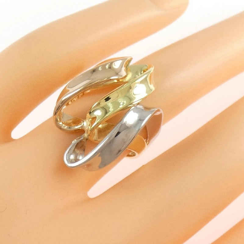 Nhẫn K18YG/PT900/K18PG - Hàng hiệu Authentic 851920