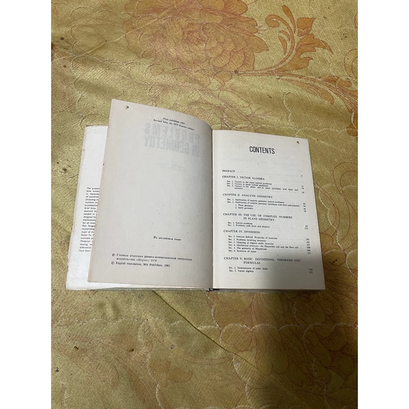 PROBLEMS IN GEOMETRY- P.S MODENOV 543669