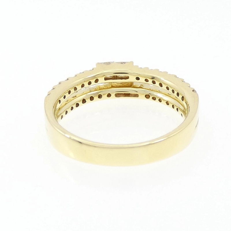 Nhẫn kim cương K18YG 0.61CT 670443