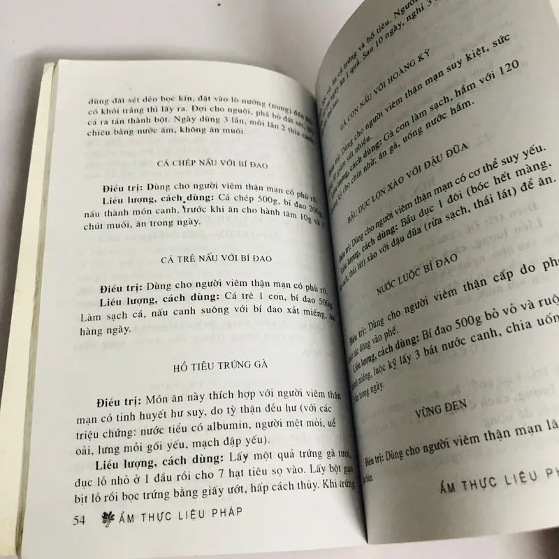 ẨM THỰC LIỆU PHÁP  693797