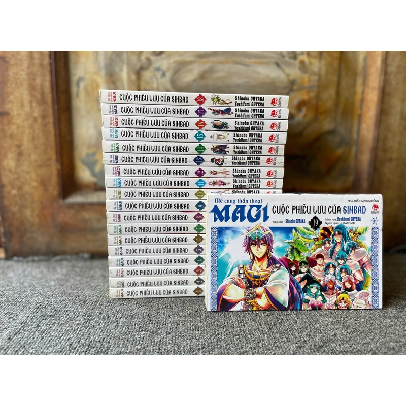 Truyện tranh - Magi Mê Cung Thần Thoại - Cuộc Phiêu Lưu Của Sinbad - Trọn bộ 19 tập 444246