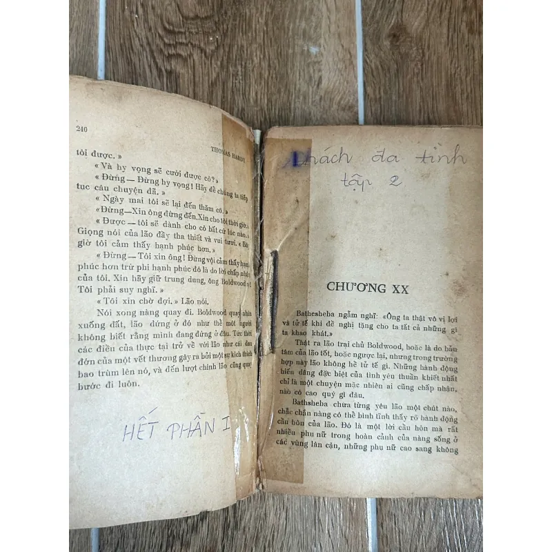 Khách Đa Tình - Thomas Hardy (2 Tập) (Sách Trước 75) 738039