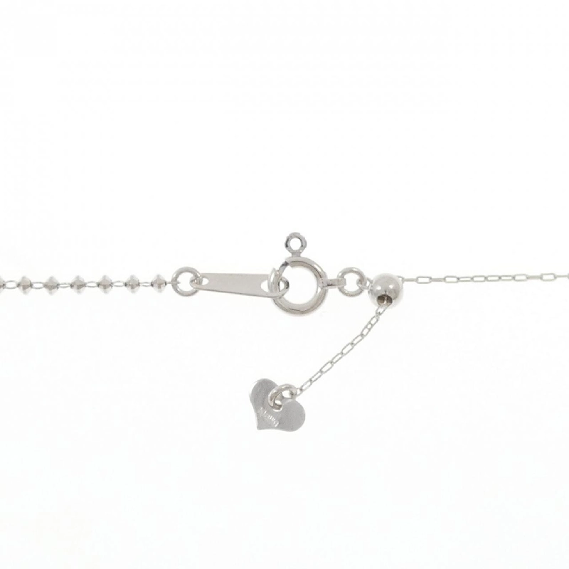 K18WG Nhẫn Bạc Clover Kim Cương 0.40CT - Hàng hiệu Chính hãng 862020