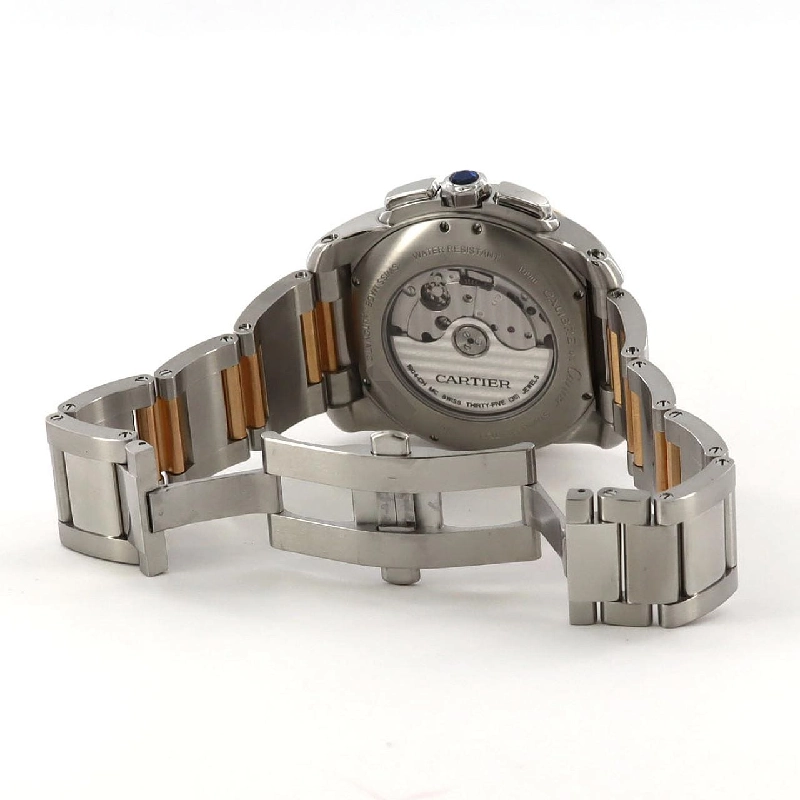 Cartier Calibre de Cartier Chrono PG Combi W7100042 SSxPG Automatic - Hàng hiệu Chính hãng 881413