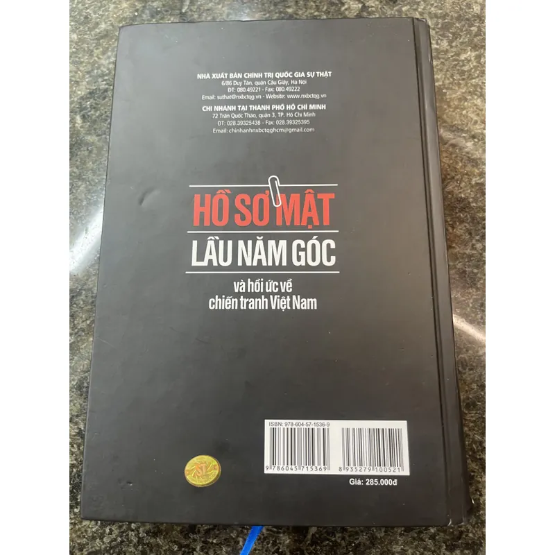 Hồ sơ mật lầu năm góc và hồi ức về chiến tranh Việt Nam Daniel Ellsberg 603049