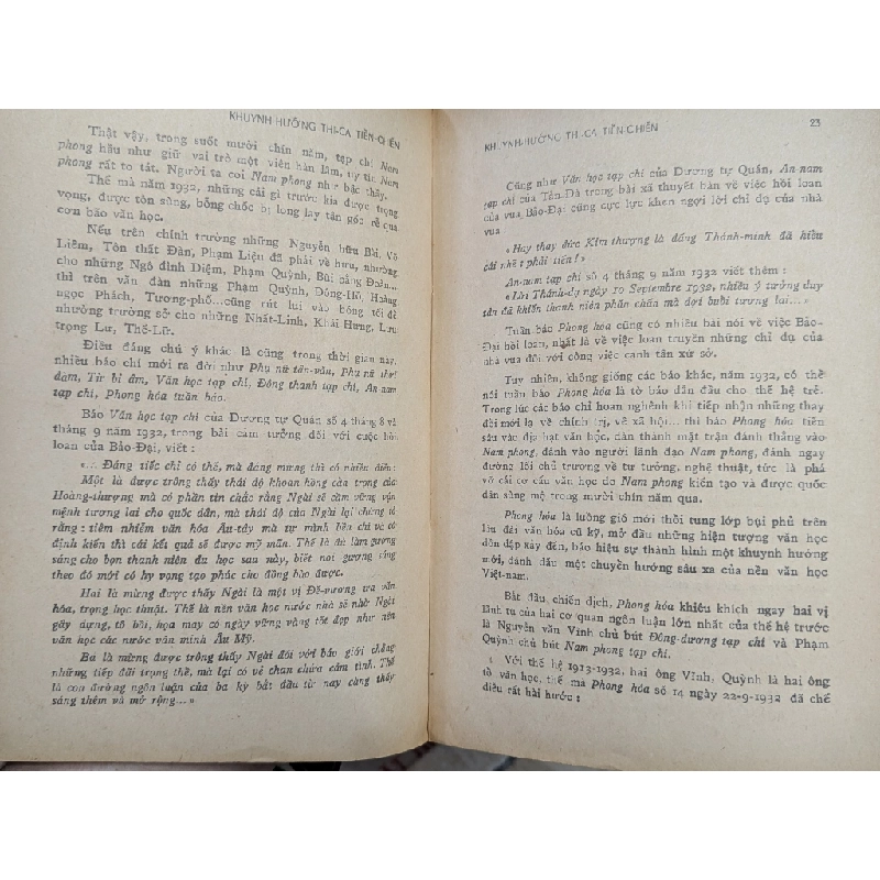 KHUYNH HƯỚNG THI CA TIỀN CHIẾN - NGUYỄN TẤN LONG - PHAN CANH 187841