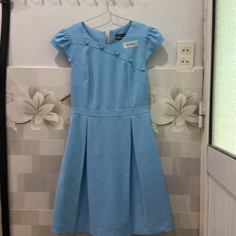 Váy dài size S xanh biển 509678