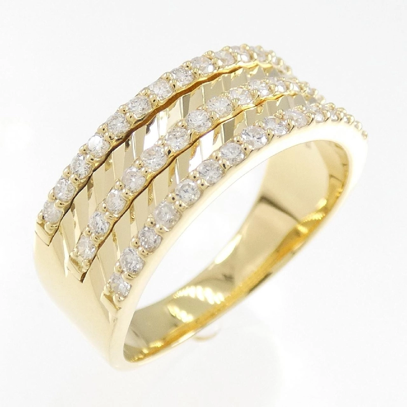 Nhẫn kim cương K18YG 0.43CT 673328