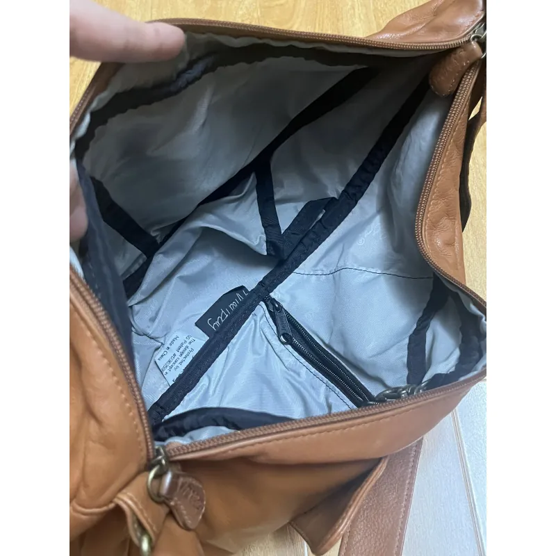 Túi nam 22*43*12 da thật đeo chéo 2hand 1006655