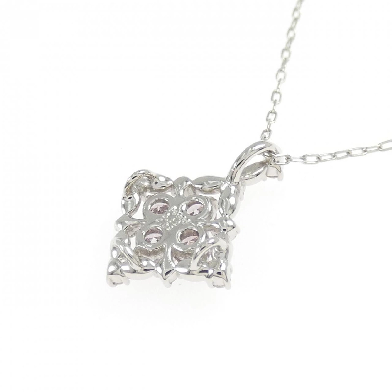 Dây chuyền kim cương hồng PT900/PT850 0.22CT - Hàng hiệu Authentic 861490