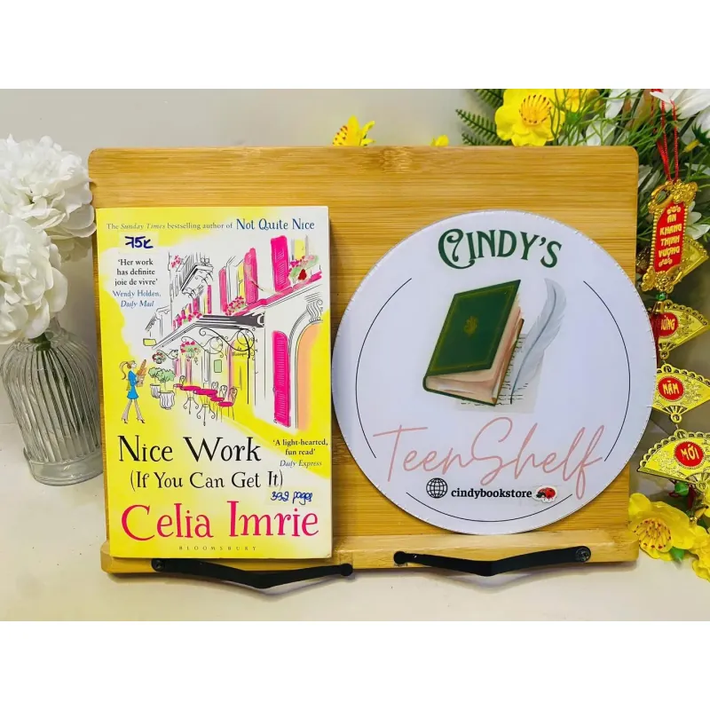 [Sách tiếng Anh 2hand] Like new 90% - 🇫🇷 Nice Work (If You Can Get It) – Celia Imrie 🥖 960714