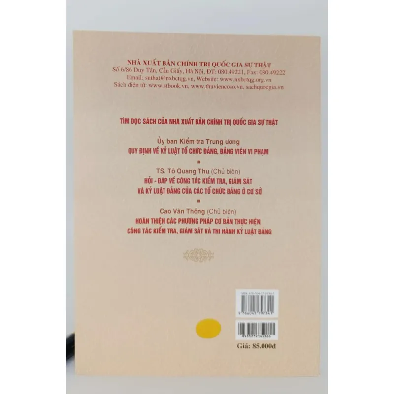 Hỏi - đáp về xử lý vi phạm kỷ luật của Đảng 1044190