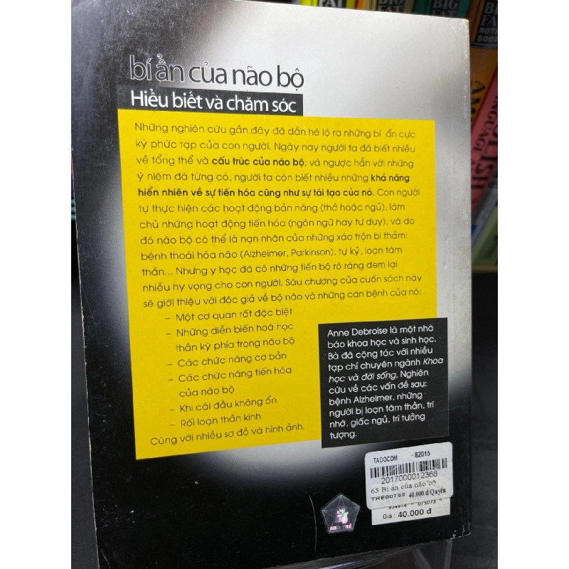 Bí ẩn của não bộ hiểu biết và chăm sóc 2009 mộc sách mới 80% ố bẩn viền nhẹ HPB2705 SÁCH SỨC KHỎE - THỂ THAO 914551