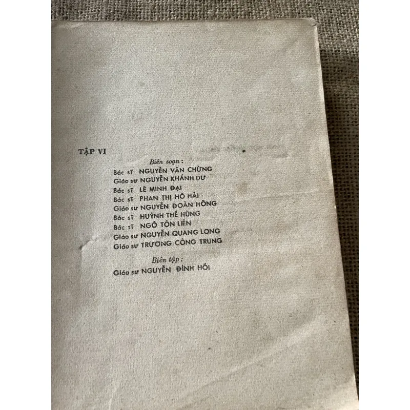 Bài giảng BỆNH HỌC NGOẠI KHOA - TẬP 6 •  789594