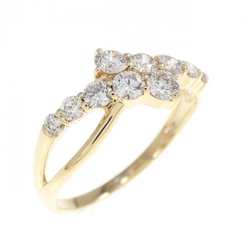 Nhẫn kim cương K18YG 0.50CT 667996