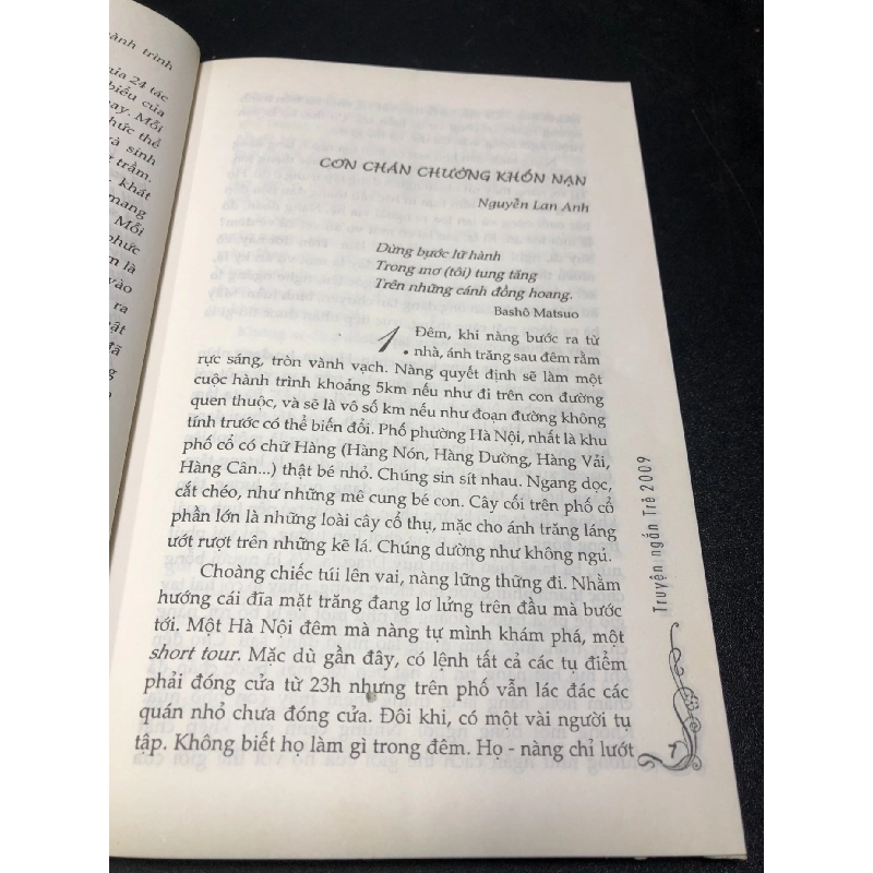 Truyện ngắn trẻ 2009 mới 85% ố nhẹ (truyện ngắn) HCM0101 912758