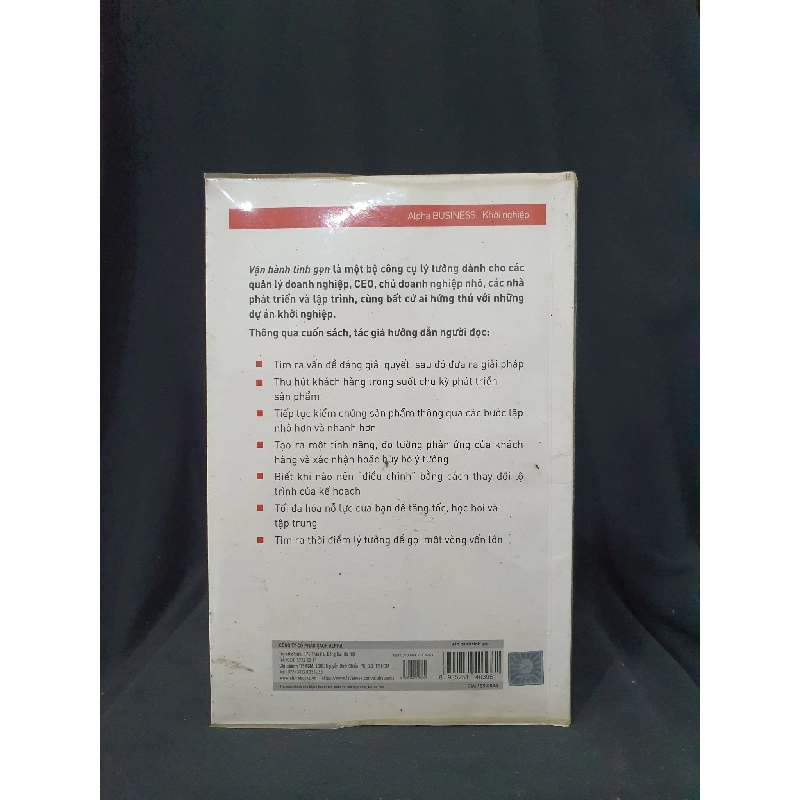 RUNNING LEAN VẬN HÀNH TINH GỌN mới 80% 2019 -HCM205 ASH MAURYA SÁCH KINH TẾ - TÀI CHÍNH - CHỨNG KHOÁN 923361