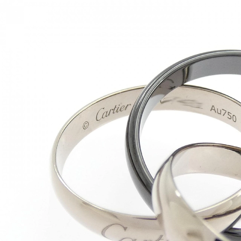 Nhẫn Cartier Trinity Đen & Trắng - Hàng hiệu Chính hãng 836371