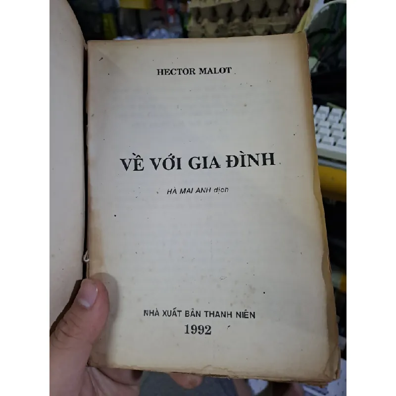 Về với gia đình Hector Malot mới 70% ố rách gáy Văn học nước ngoài HCM1709 559923