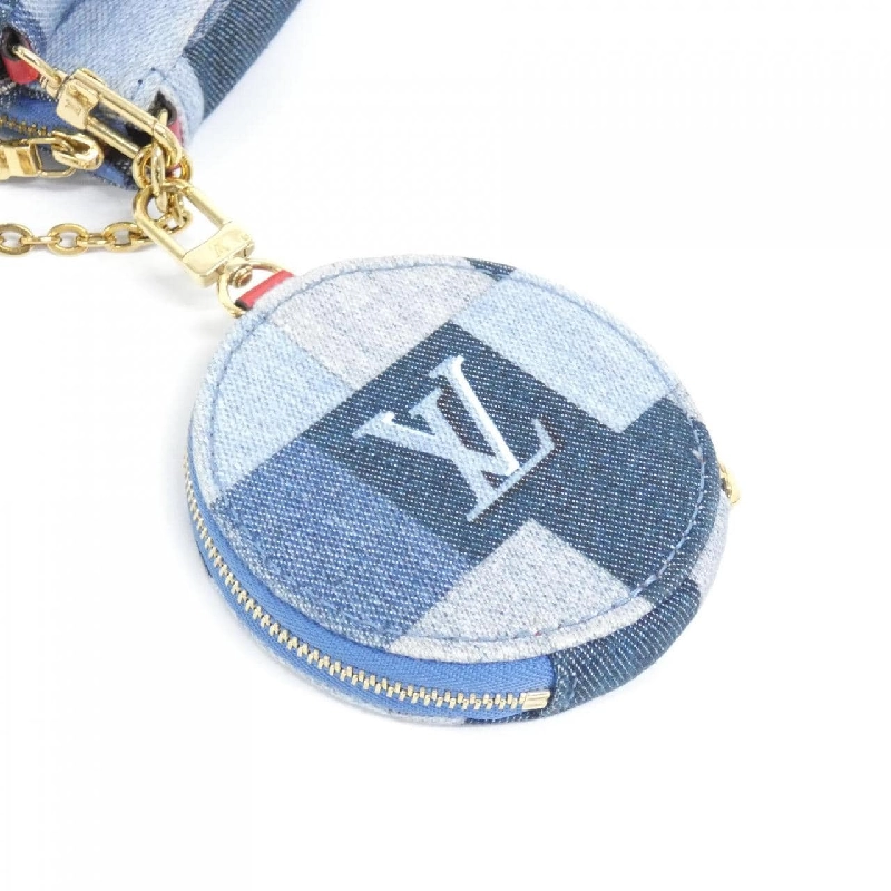 Túi xách vai Louis Vuitton Denim Monogram Multi Pochette Accessoires M44990 - Hàng hiệu Chính hãng 767858