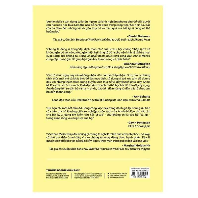 Bí Quyết Hạnh Phúc Trong Công Việc - Annie McKee 404406
