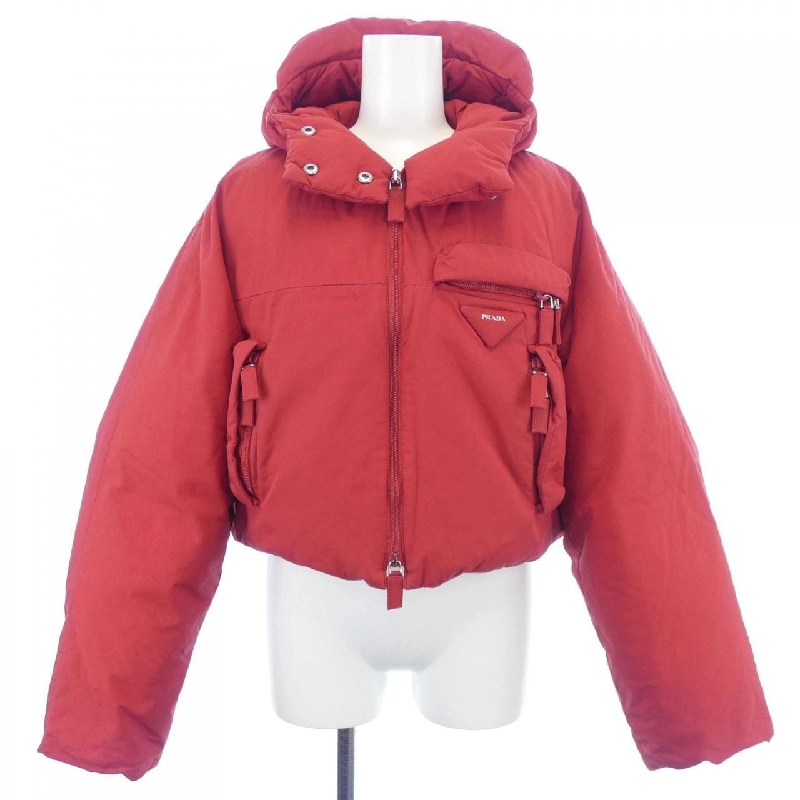 【Mã giảm giá】Áo khoác lông vũ PRADA 639678