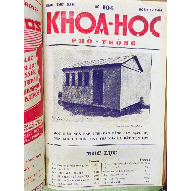 Khoa học phổ thông số 94 -105 ( trọn 12 số đóng chung bìa cứng ) 127134