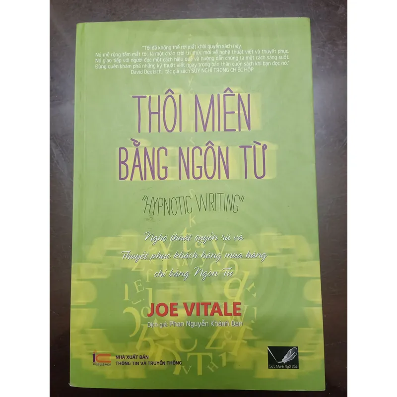 (Sách cũ) Thôi miên bằng ngôn từ 640484