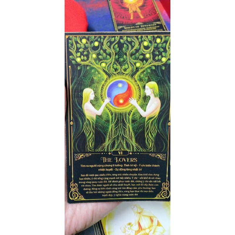 Bộ bài Tarot Ý Chí (kèm túi đựng+khăn trải Tham Thấu Thiên Cơ) 58314