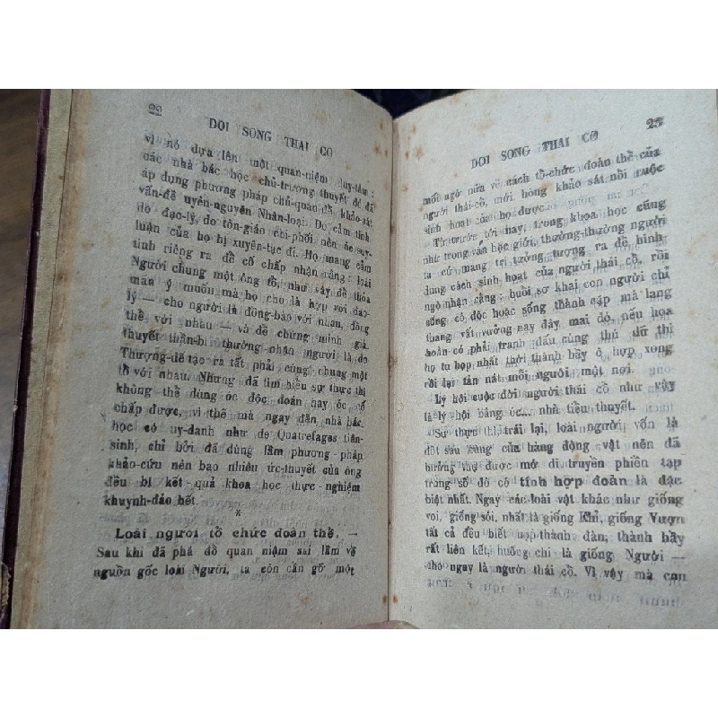 Đời sống thái cổ - Nguyễn Đức Quỳnh ( in năm 1943 ) 1004819